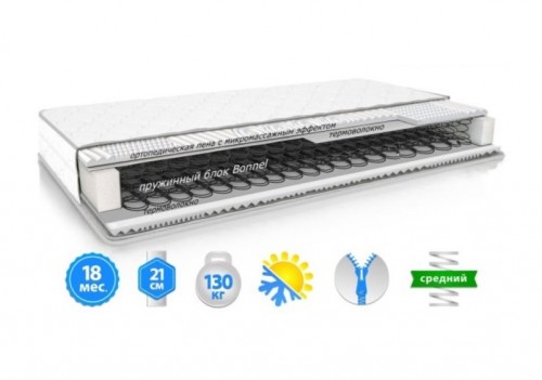 Матрац MATROLUXE mexico plus зима-літо 190х90х21см